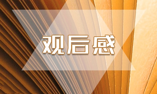 關(guān)于網(wǎng)絡(luò)安全的觀后感范文400字7篇